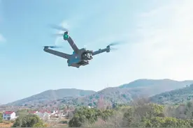 铜陵：无人机助力森林防火图片