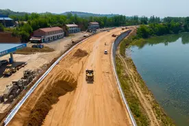 全长约34.5公里！山西这条交通大动脉预计10月主线通车图片