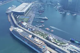 青岛邮轮母港“世界之眼”内部景观曝光！邮轮港区崛起新地标图片