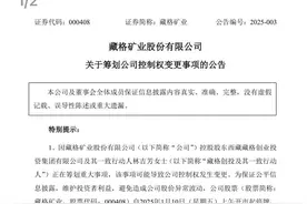 一周市场观察｜开年再现“A吃A” 藏格矿业拟“易主”紫金矿业图片