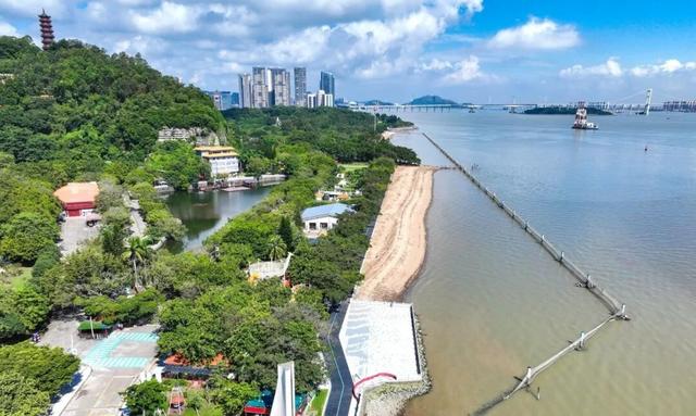 无敌海景骑行道、大片沙滩！南沙湾滨海岸线慢行道预计国庆前开放