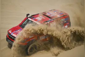 2025中国环塔国际拉力赛第二赛段赛况图片