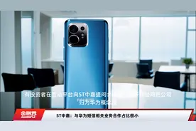 ST中嘉：与华为短信相关业务合作占比很小视频封面