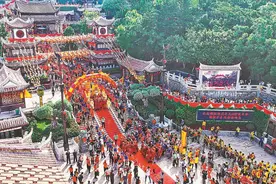 妈祖金身巡安湄洲岛活动举行图片