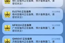 突发！多个飞往福州的航班中途备降！最新回应图片