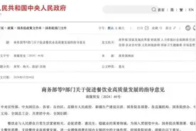 餐饮业最新指导意见出炉，哪些和咱从业者有关？图片