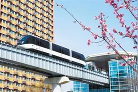 西安云巴吹来“绿色新风”图片