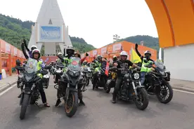 第二届“517我要骑”摩友节举行，200余名摩友齐聚四川雅安图片