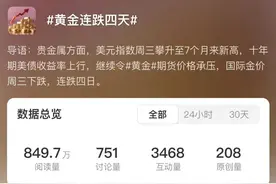 金价大跌！怎么回事？图片