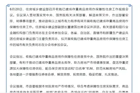 楼市去库存放大招！“收储”商品房用作保障房扩展至市县图片