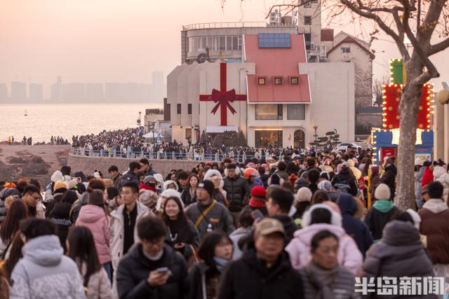 冬日里的琴屿路火了！