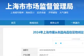 2024年上海市罐头制品商品包装物减量（过度包装）监督抽查结果图片