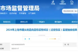 2024年上海市罐头制品商品包装物减量（过度包装）监督抽查结果图片