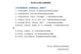 紧急通知！贵州榕江：不要滞留在家，人员全部撤离图片