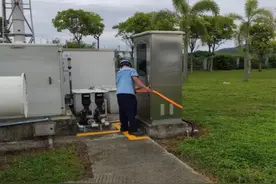 台风来袭，汕尾粤海水务这样保障城市供水安全图片