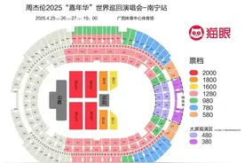 猫眼回应周杰伦演唱会南宁站480元票只能看大屏：视线被控台遮挡，该区已售罄图片