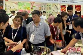 瞄准新加坡市场 海南文昌鸡亮相当地食品展图片