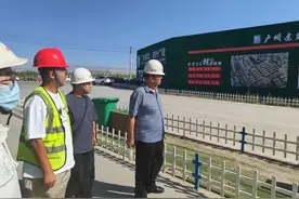库尔勒市强化施工安全管理加大建筑工地安全防范图片