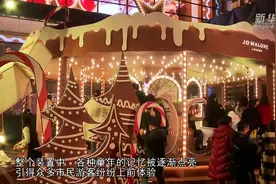 旋转木马亮相上海新天地 如梦似幻仿佛童话世界图片