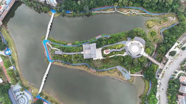 北辰湖公园焕新开园！水岸花廊邀您共庆双节！