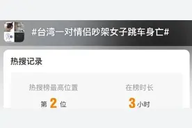 情侣车内吵架，一气之下跳车重伤身亡！监控曝光生前最后一幕图片