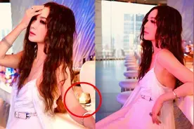 温碧霞拍照到一半「遭蜡烛火烧头」　认了头发变少：需要修复图片