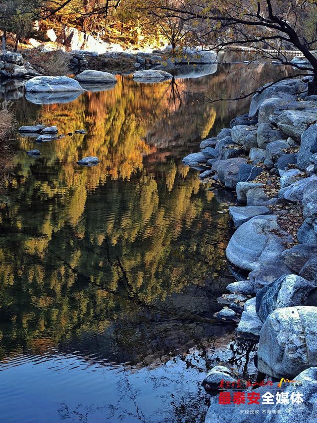 泰山彩石溪：石韵水灵 清新满谷