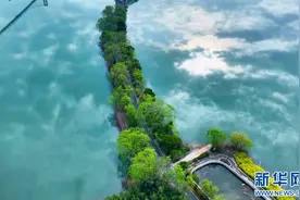 遇见皖北水乡的“天空之镜”图片