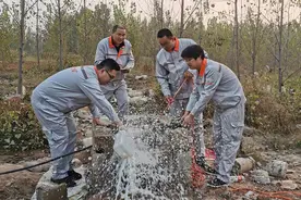 世界水日，一起来看山东地矿人“保泉护水”有多拼图片
