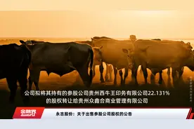永吉股份：关于出售参股公司股权的公告视频封面