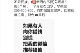 “职业背债人”背后暗藏深坑，“躺赚百万”害人不浅图片