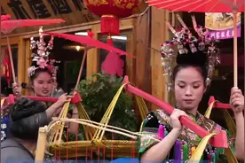 贵州侗族同胞欢庆谷雨节图片