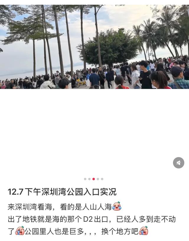 “春运都没这么多人”！深圳知名景区刷屏，网友纷纷“劝退”！