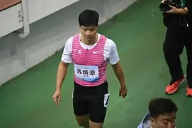 关注 | 苏炳添全运年首秀 60米跑出6秒65夺冠图片