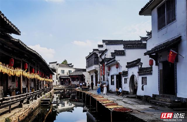 秋游时刻丨漫步黄山唐模村，在水街畔感受一场秋的慢调