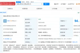 郎酒旗下威士忌酒业公司增资至3亿，增幅200%图片