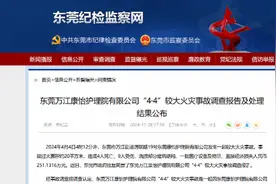 东莞“4·4”火灾事故处理结果公布：16名公职人员被问责图片
