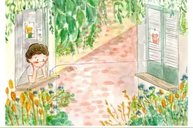 像一阵快活的风，吹进我的梦里来！用这组插画点亮你的一周吧~图片