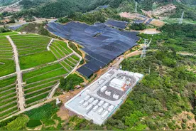 每年新增1.5亿度绿电 杭州最大光伏发电站并网发电图片