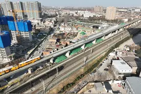 西康田灞联络下行线开通运营图片