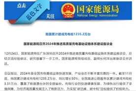 我国累计建成充电桩超1235万台 同比激增50%图片