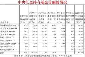 “国家队”中央汇金二季度继续增持ETF图片