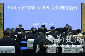 十堰市召开全市元宵节森林防火视频调度会图片
