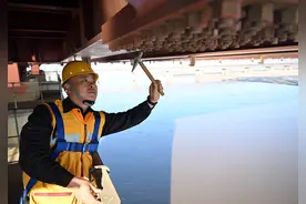 新春走基层丨黄河桥上的守护者图片