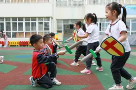 活力操舞、快乐成长，来看看普陀这所幼儿园的健康教育图片