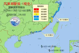 超强台风“万宜”即将进入南海 ，风暴潮和海浪双橙色警报拉响图片