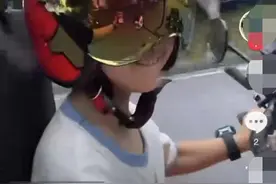 让孩子骑摩托车，还拍视频炫耀？ 糊涂家长被交警批评+处罚图片