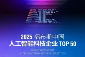 2025福布斯人工智能科技企业TOP50揭晓！湖南智慧眼入选图片
