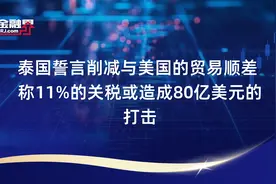 泰国誓言削减与美国的贸易顺差 称11%的关税或造成80亿美元的打击视频封面