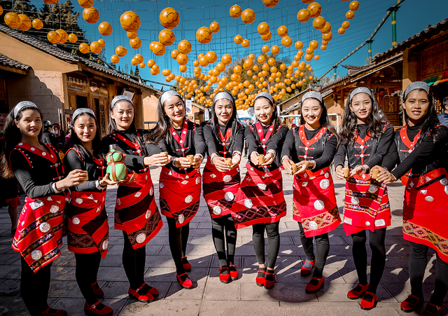 元旦假期，来云南民族村过佤族木鼓节